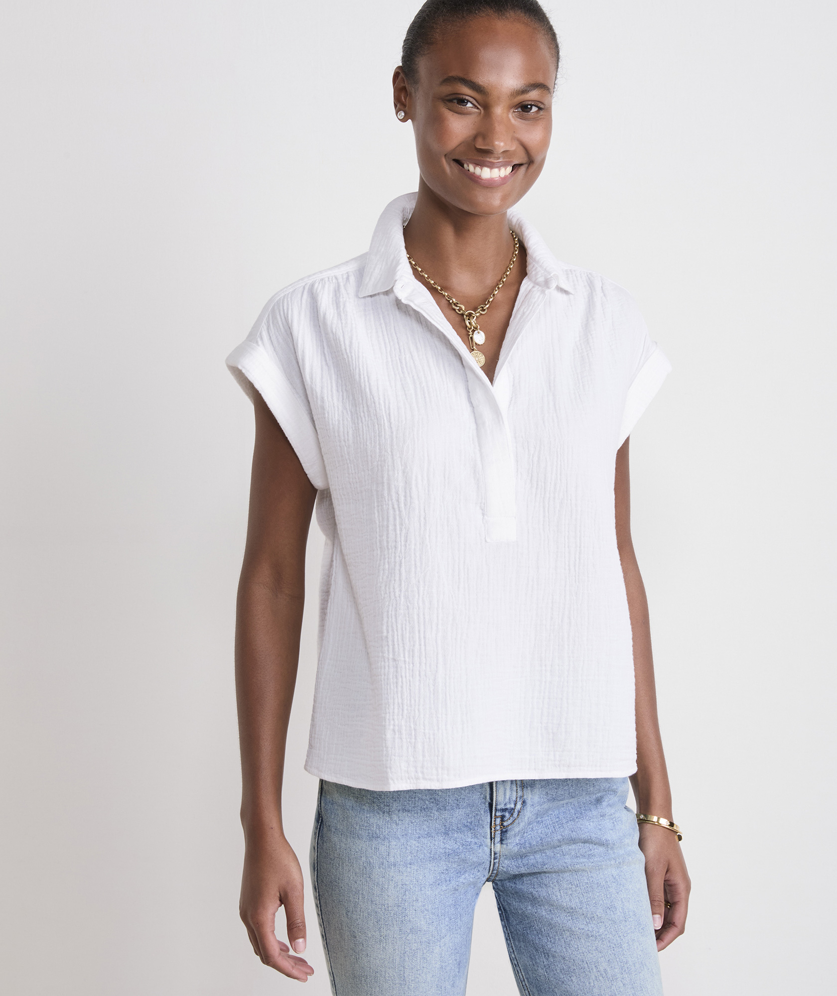 Women's short sleeve tops